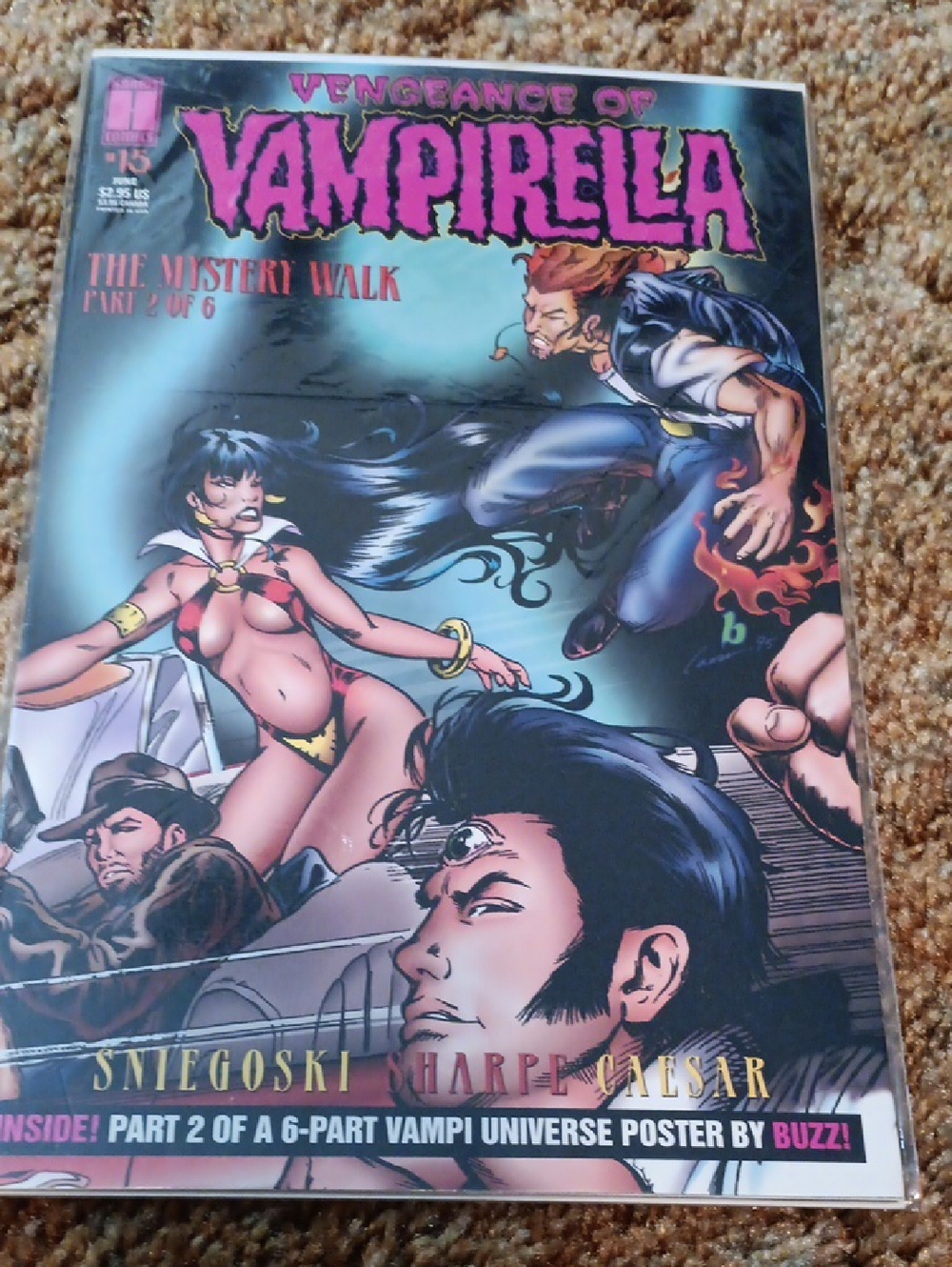 Comic Book - Vengeance of Vampriella Part2(Pink Cover)